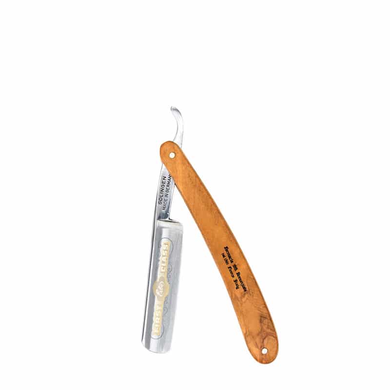 Farmacia SS Annunziata Cosmetici Uomo Rasoi Coltello Barba Legno Olivo